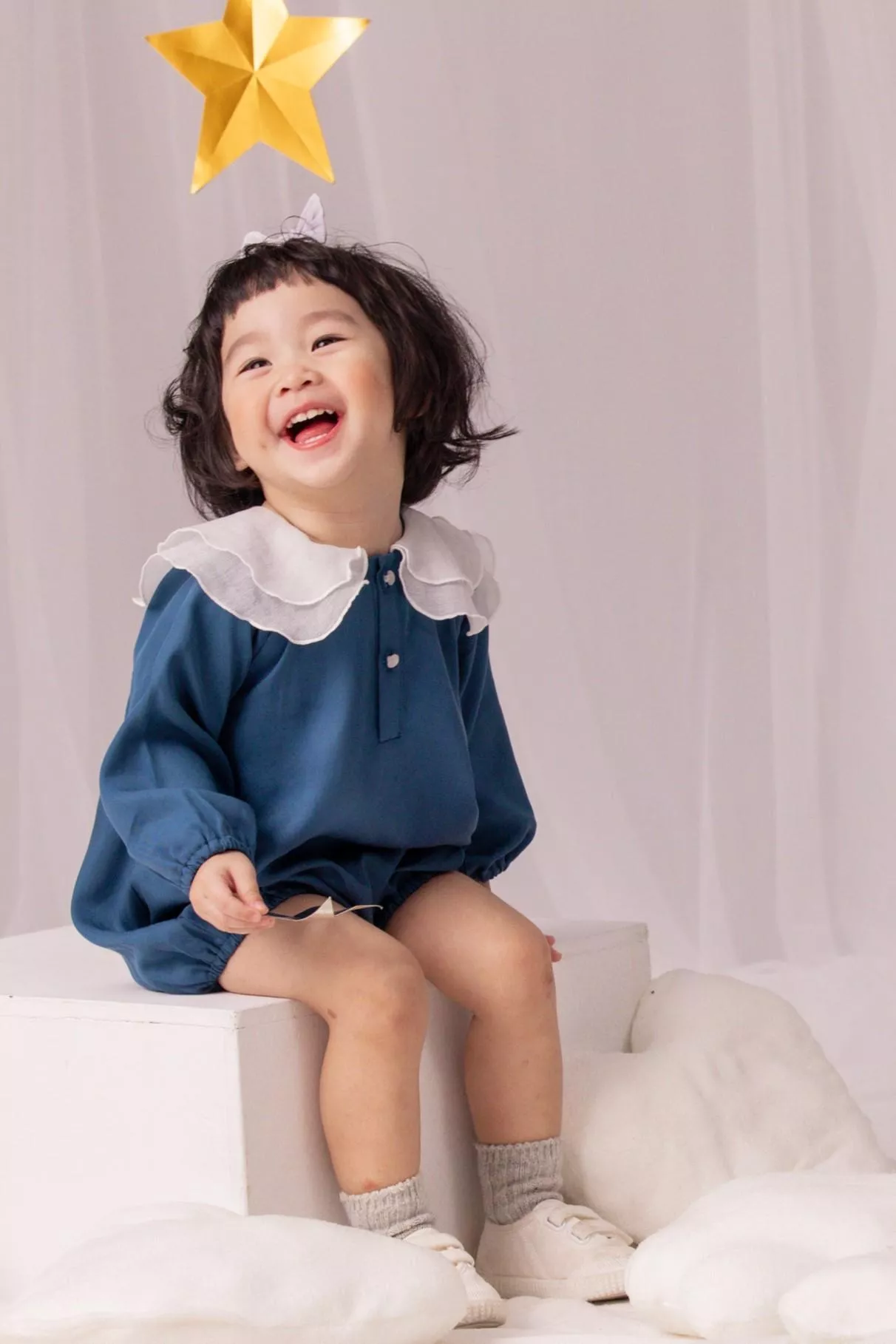 螢火蟲翻領包屁衣