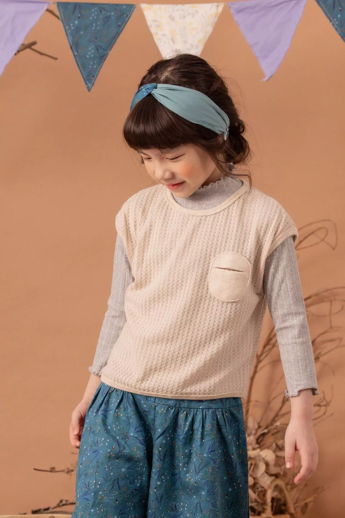 針織百搭背心 - KID