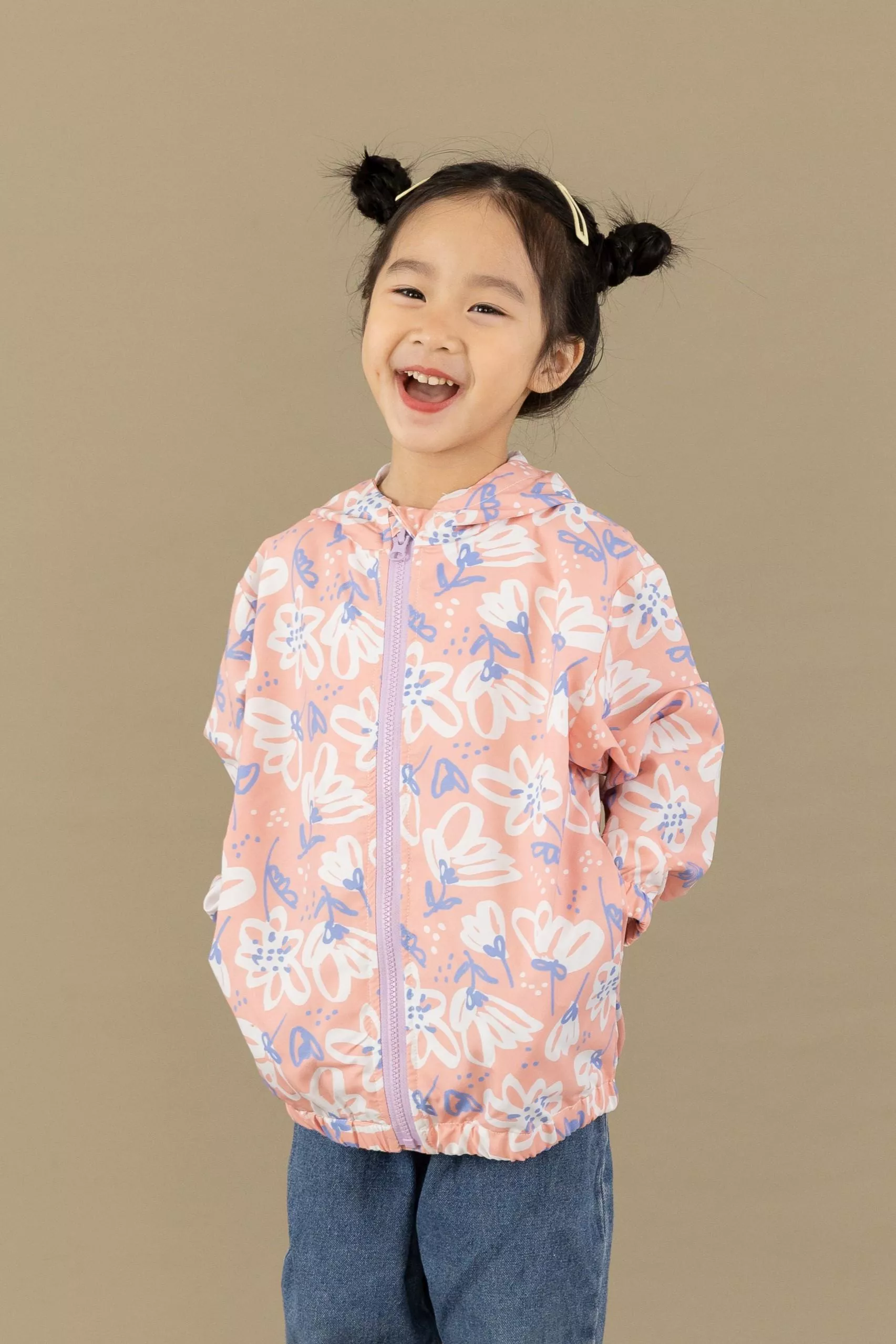 超撥水防曬防雨外套-奶油拉花