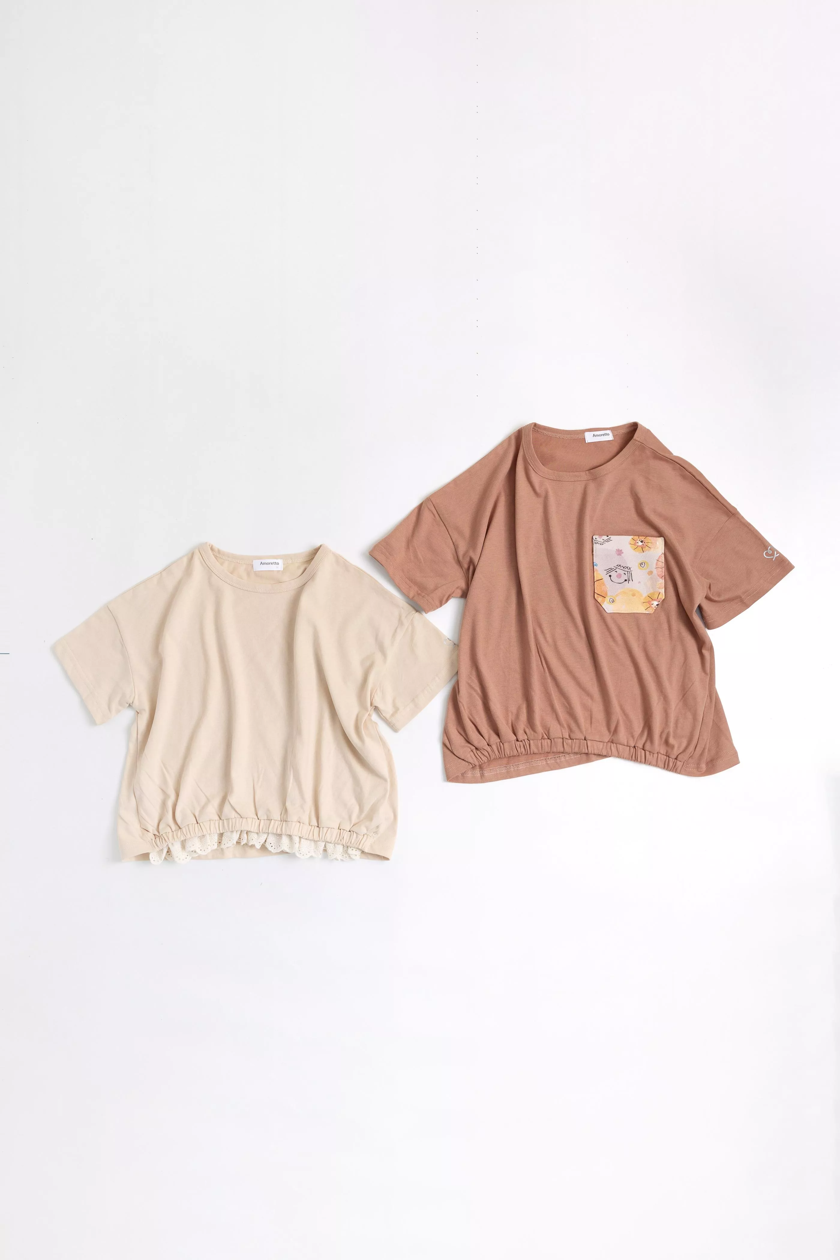 彈性衣擺大寬Ｔ