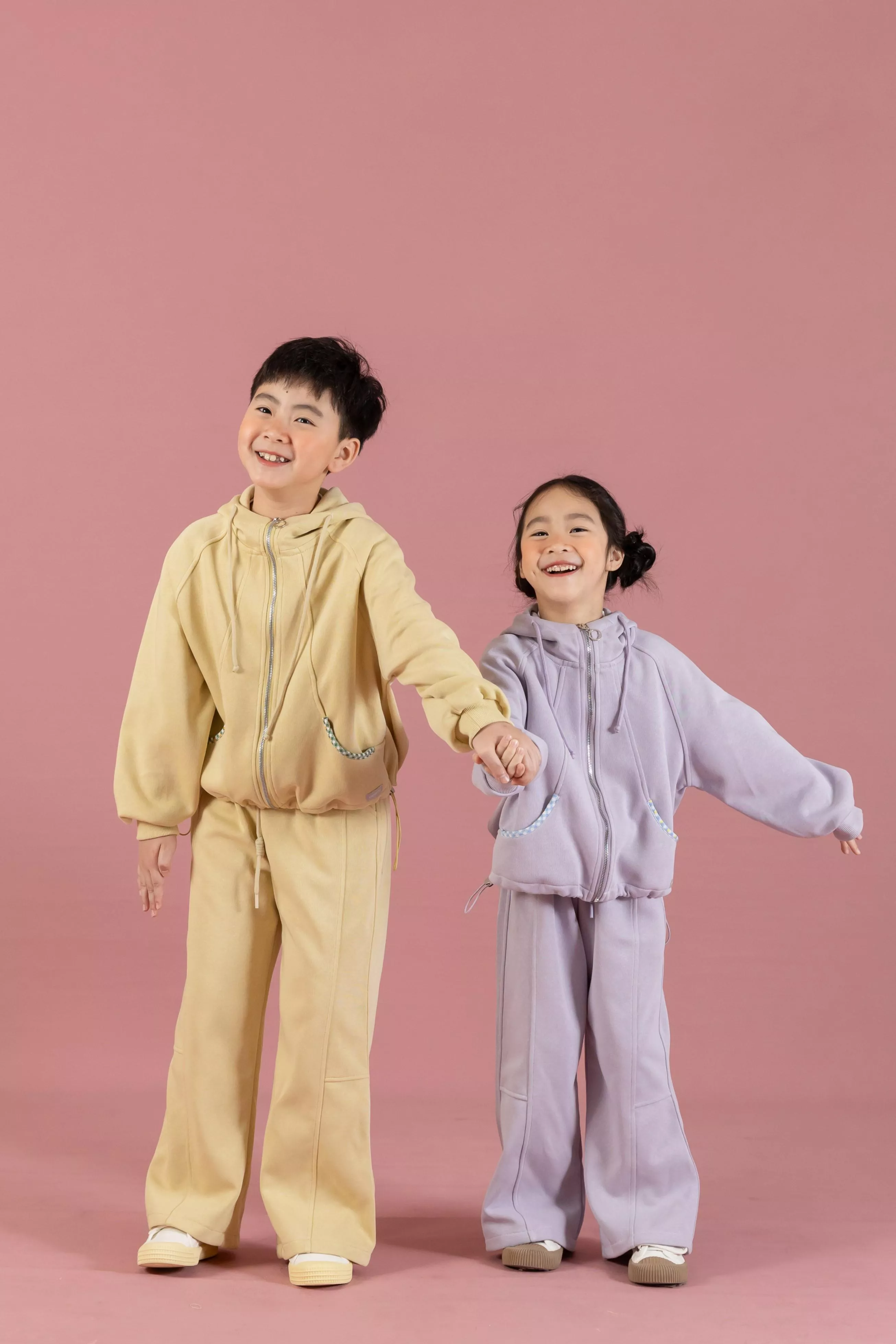 春季連帽抽繩套裝