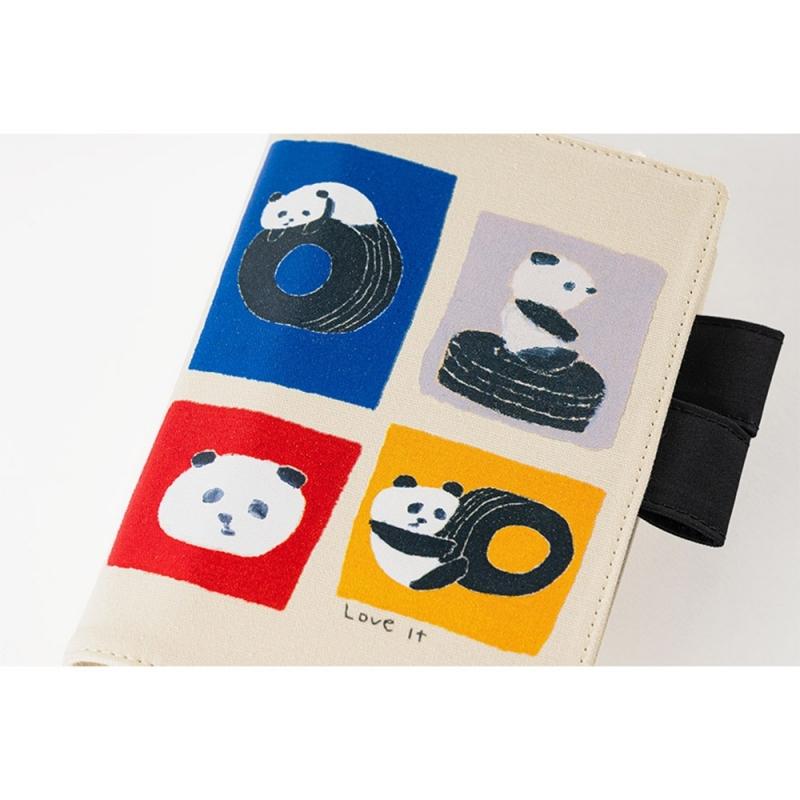 Hobonichi ほぼ日手帳 A5、A6 手帳專用書衣 - 北村人_Love it 熊貓