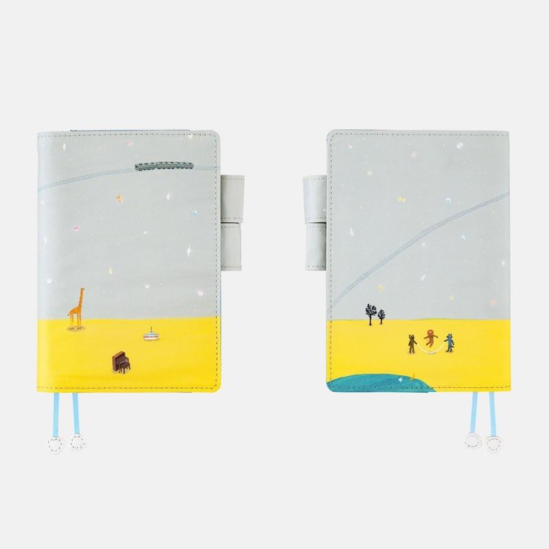 Hobonichi ほぼ日手帳 A5、A6 手帳專用書衣 - 久保田寬子_Twinkle-shells 閃爍貝殼