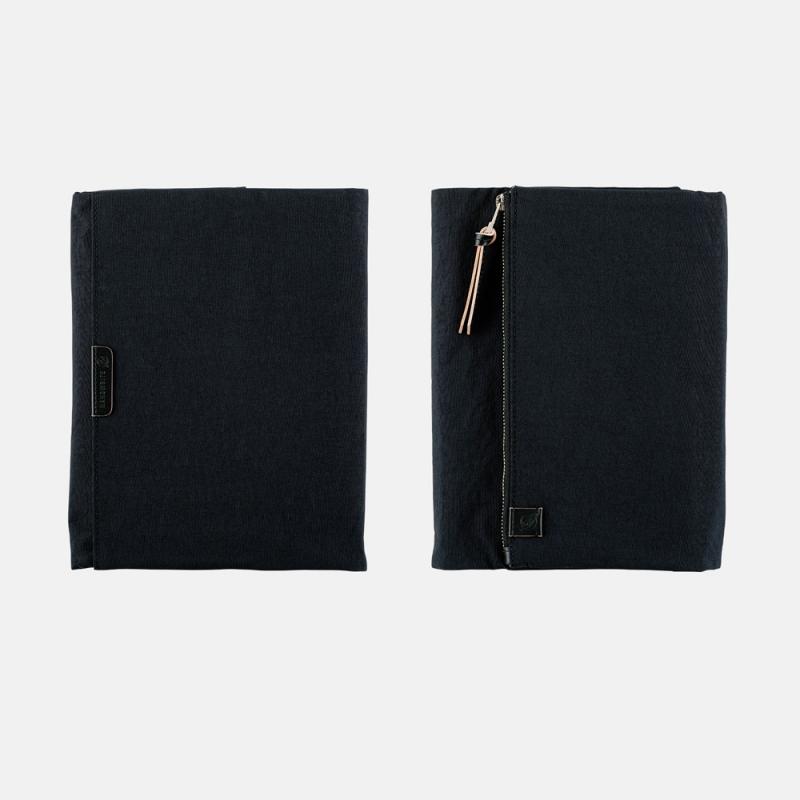 Hobonichi ほぼ日手帳 A6手帳專用 三折式書衣 - Tragen_黑色 ( 1-ORC-24-401 )