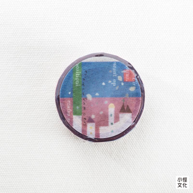 小徑 X 夏米花園  2018x'mas 季節限定 和紙膠帶 - song 如歌 ( MTW-CH296 )