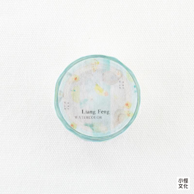 小徑 X  涼丰 Liang Feng 聯名 風之歌系列 和紙膠帶 - 青鳥 ( MTW-LF037 )