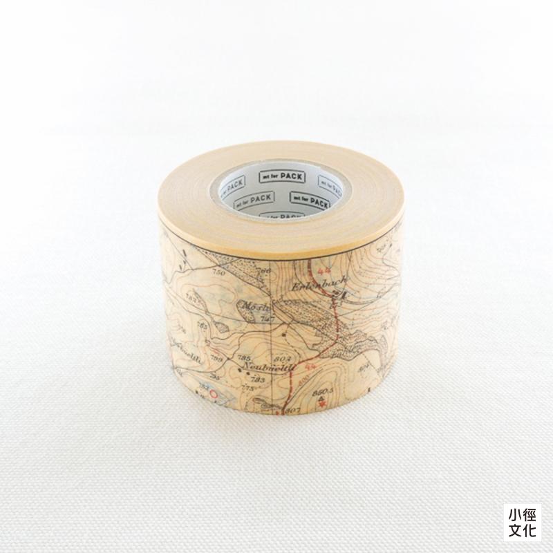 mt for PACK包裝系列 和紙膠帶 - 復古地圖 ( MTPACK13 )