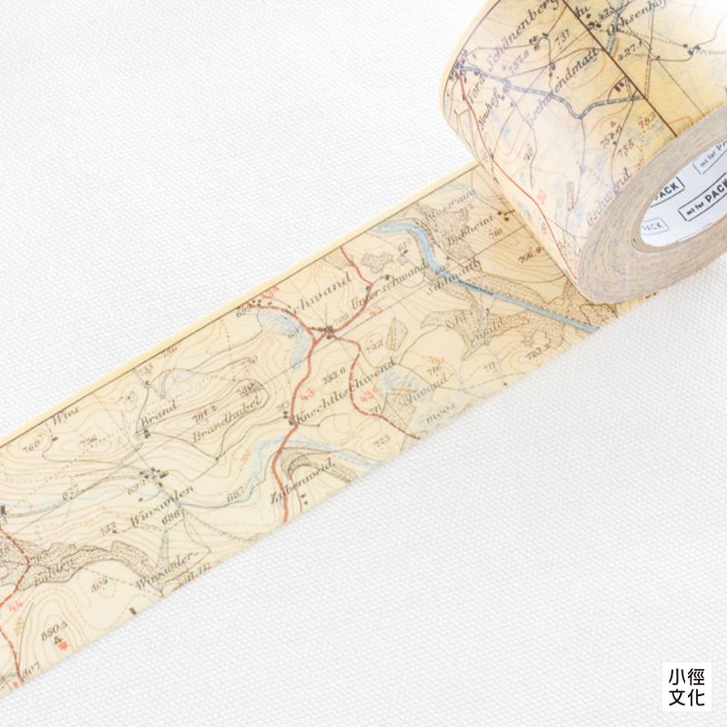 mt for PACK包裝系列 和紙膠帶 - 復古地圖 ( MTPACK13 )