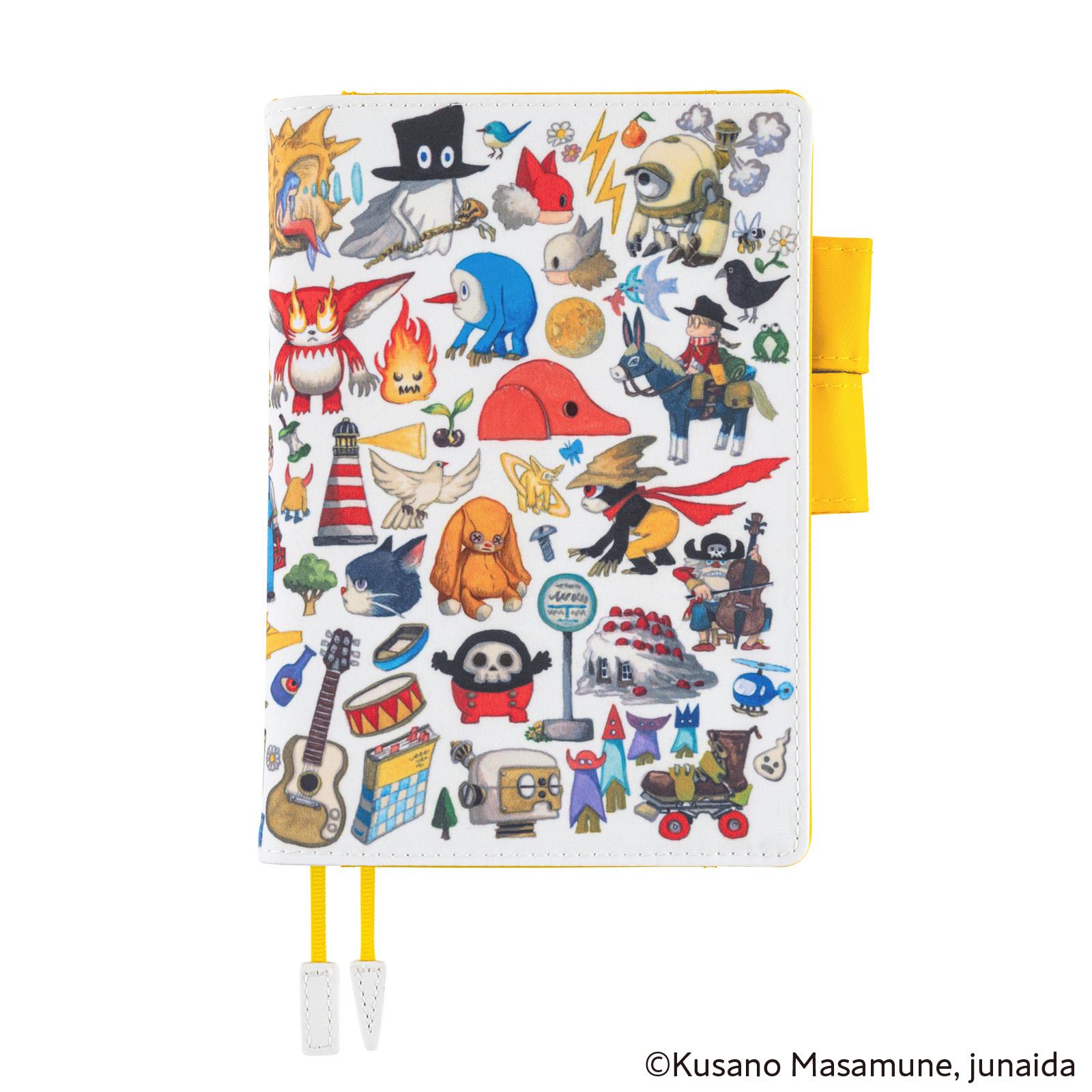 2025 Hobonichi ほぼ日手帳 A6、A5手帳專用書衣 - 草野正宗 x junaida_秘密陌生人