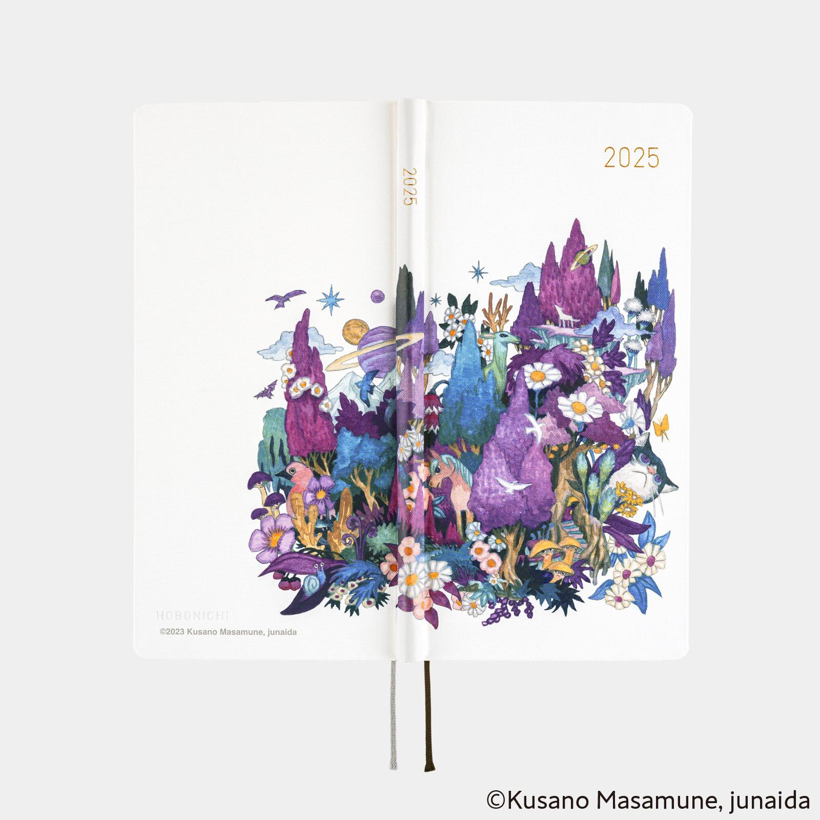 ( 即期良品 ) 2025 Hobonichi ほぼ日手帳 Weeks週間手帳 英文版、日文版 - 草野正宗 x junaida_穿越紫夜