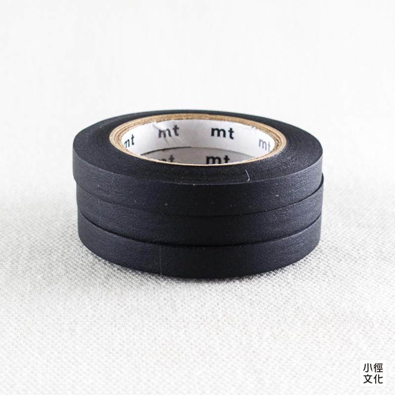mt slim系列 和紙膠帶 6mm - 消光黑 ( MTSLIM22R )，三捲入