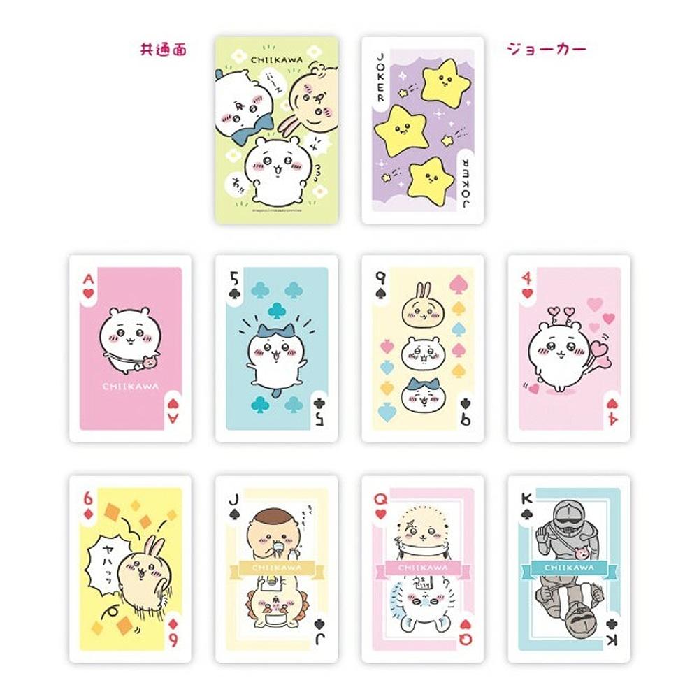 ensky x Chiikawa 吉伊卡哇 紙製 插畫撲克牌 ( 97910 )