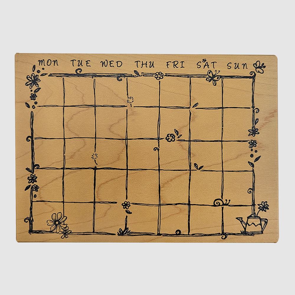 K-Kingdom 貝登堡 楓木印章 Q款 月曆系列 共四款 ( QT-08505~QT-08508  )