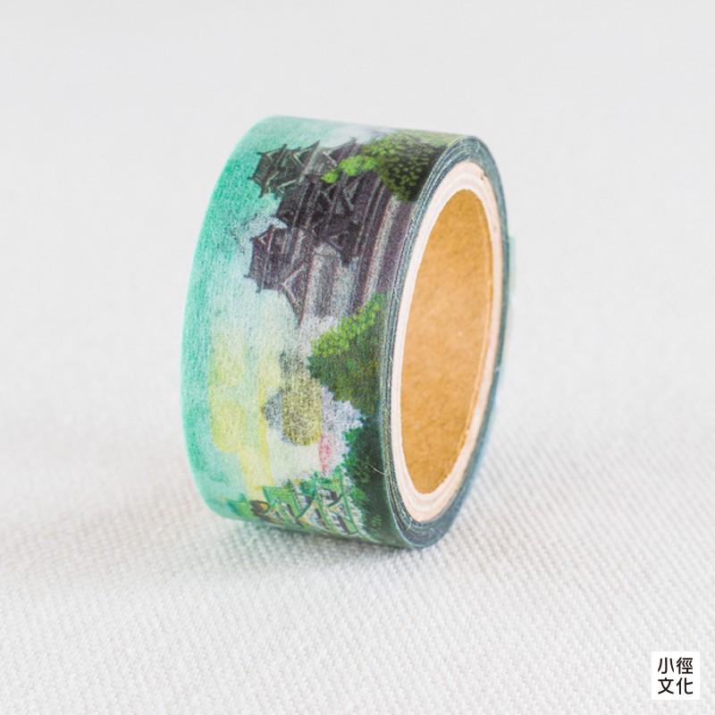 ROUND TOP丸天 YANO DESIGN 和紙膠帶 旅行假期系列 - 日本の城( YD-MK-096 )