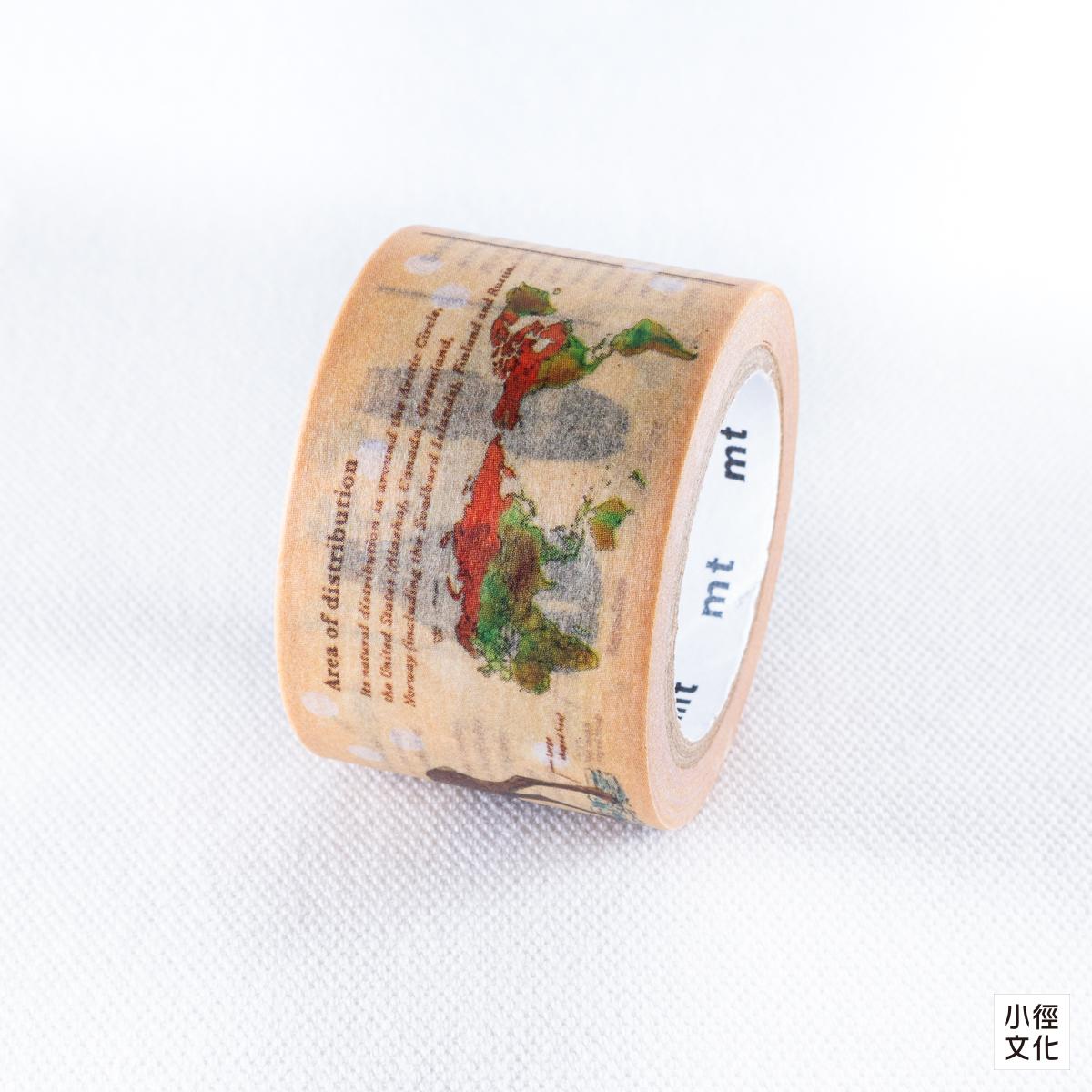 mt 2021 x'mas 聖誕限定系列 和紙膠帶 - 馴鹿圖鑑 ( MTCMAS127 )
