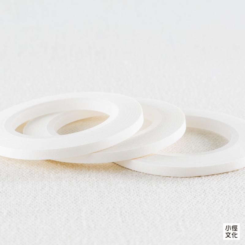 mt slim 和紙膠帶 3mm - 消光白 ( MTSLIMS12R )，三捲入