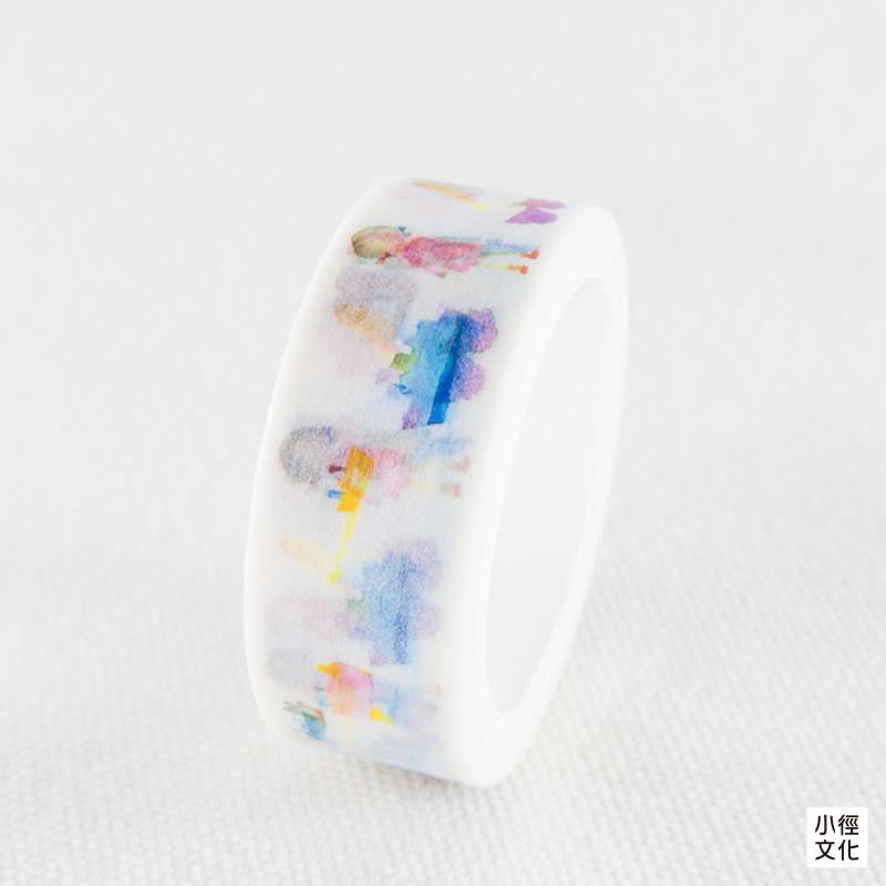安曇野知弘美術館 岩崎知弘插畫系列和紙膠帶 - 少女夢 ( 1000079603 )