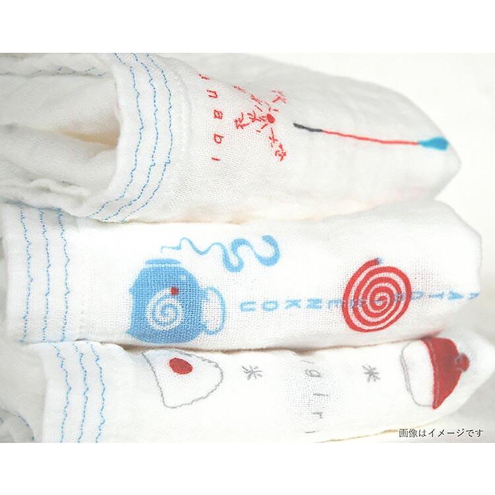 今治Kontex 100%棉質紗布、小手帕 咖啡時間系列 共兩色 ( 46386-001、48240-029 )