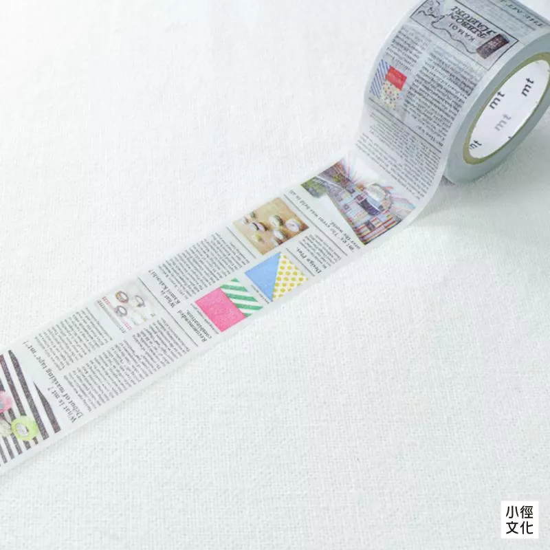 mt ex 系列 2022SS 和紙膠帶 - 英字新聞 ( MTEX1P75R )，復刻