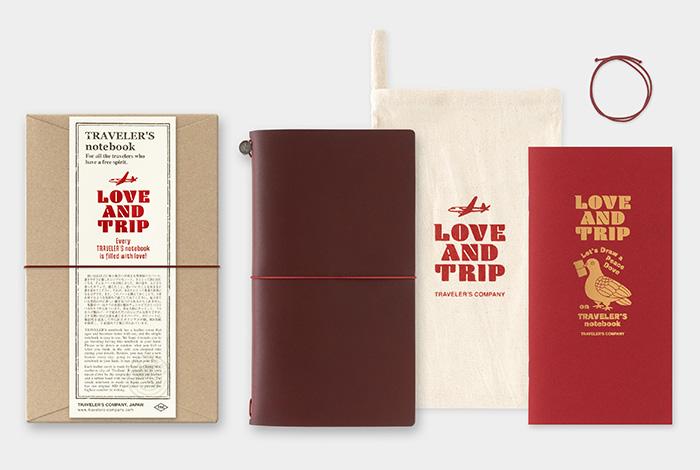 Traveler’s Notebook - TN 2025 限定 LOVE AND TRIP 一般尺寸 / 護照尺寸