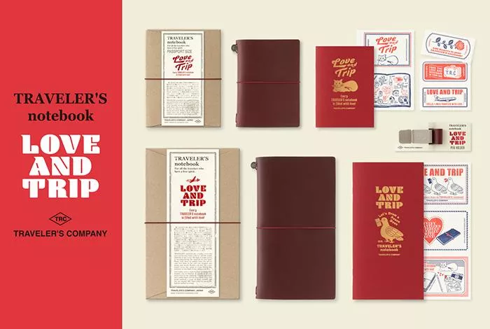 Traveler’s Notebook - TN 2025 限定 LOVE AND TRIP 一般尺寸 / 護照尺寸