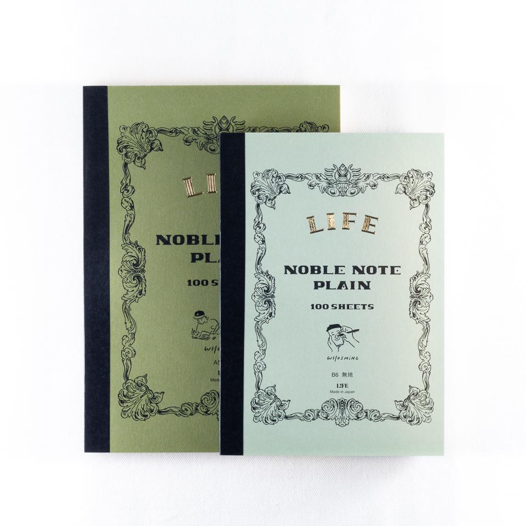 WHOSMiNG x LiFE Noble筆記本 - B6 無地 ( N29WPA )，在庫完了品