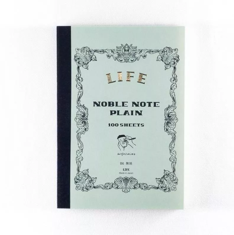 WHOSMiNG x LiFE Noble筆記本 - B6 無地 ( N29WPA )，在庫完了品