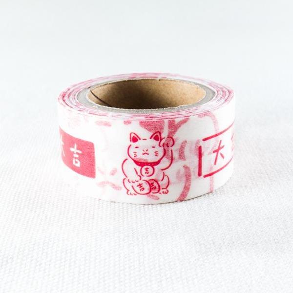WHOSMiNG 原創和紙膠帶 - 招福大吉GOOD LUCK ( MTW-WM001 )