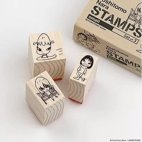 Yoshitomo Nara NARA STAMPS  Set of 3 (S) ( 55905 )