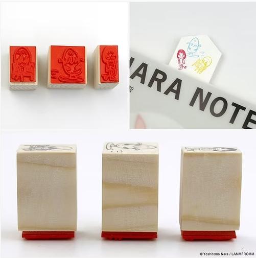 Yoshitomo Nara NARA STAMPS  Set of 3 (S) ( 55905 )