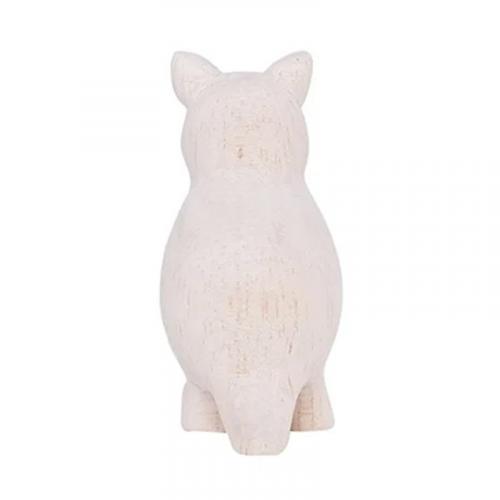T-Lab 手工木刻擺飾 pole pole動物系列 - 短尾矮袋鼠 ( WDCV06QUOKA )