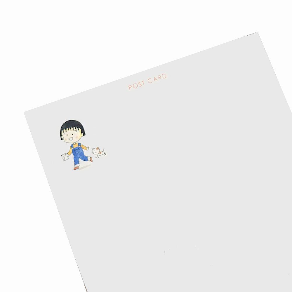 TOSHINPACK 櫻桃小丸子 原創插畫明信片 - 姊姊與小丸子 ( CM-PT508 )