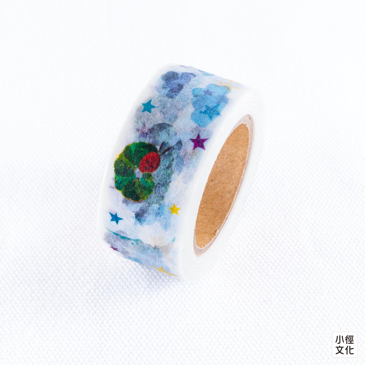 表現社 x Eric Carle 艾瑞.卡爾 好餓的毛毛蟲 和紙膠帶 共兩款 ( 22-765、22-766 )