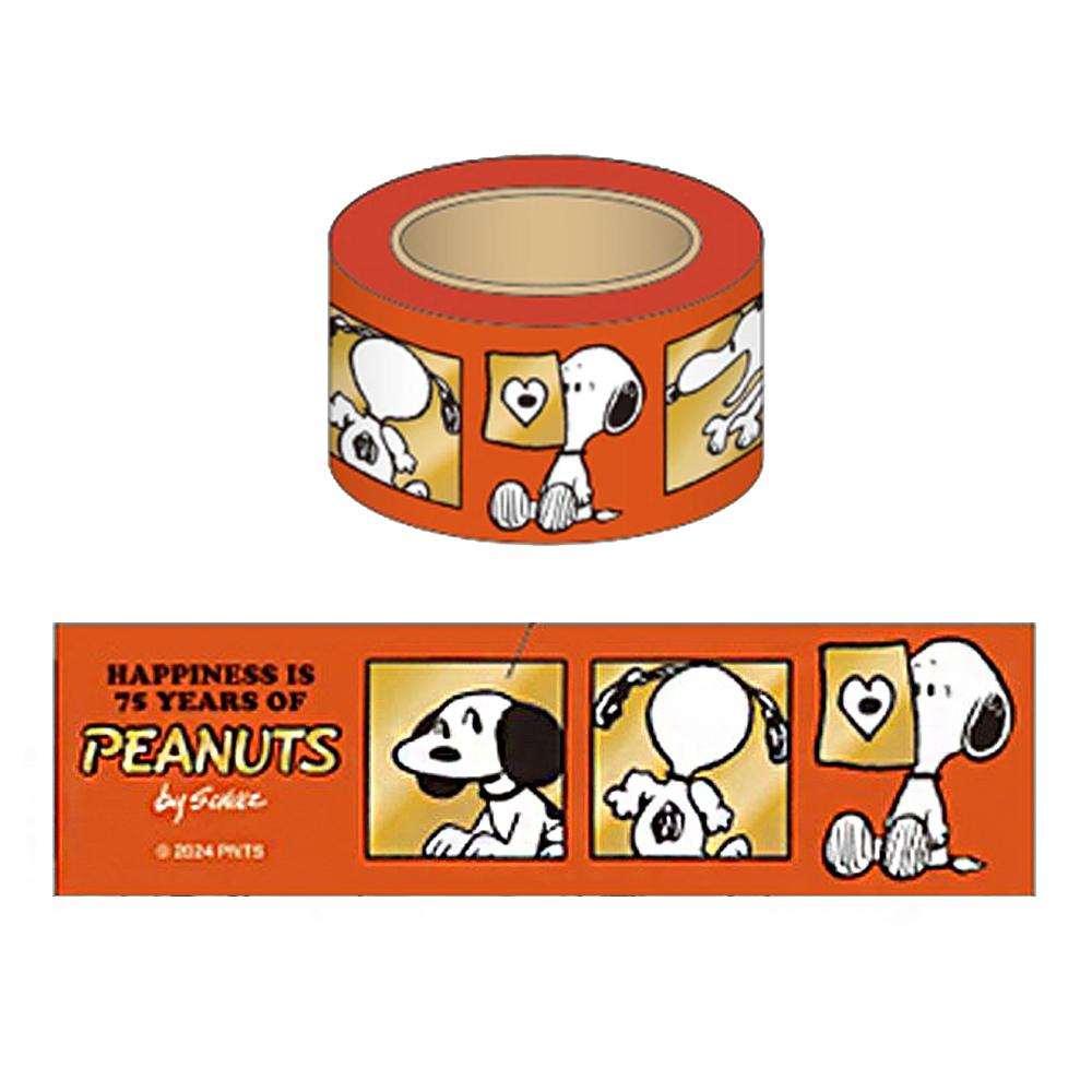 Square x PEANUTS史努比 75周年 箔押和紙膠帶 共3色 ( PN24-22~PN24-24 )