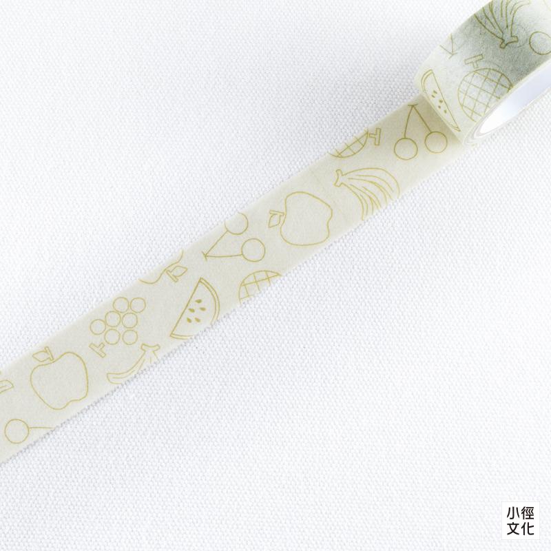 水縞 當店原創 和紙膠帶 - 水果 ( MT-F-BE )
