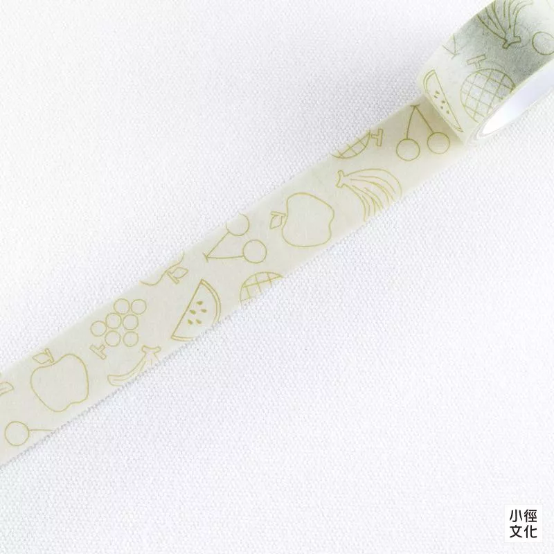 水縞 當店原創 和紙膠帶 - 水果 ( MT-F-BE )