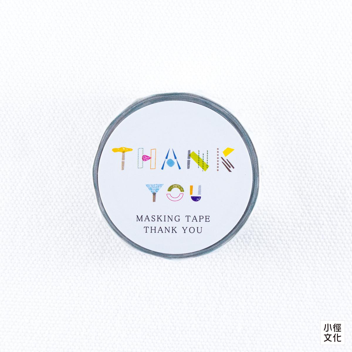 水縞 當店原創 和紙膠帶 - THANK YOU 謝謝你 ( MT-T_5 )