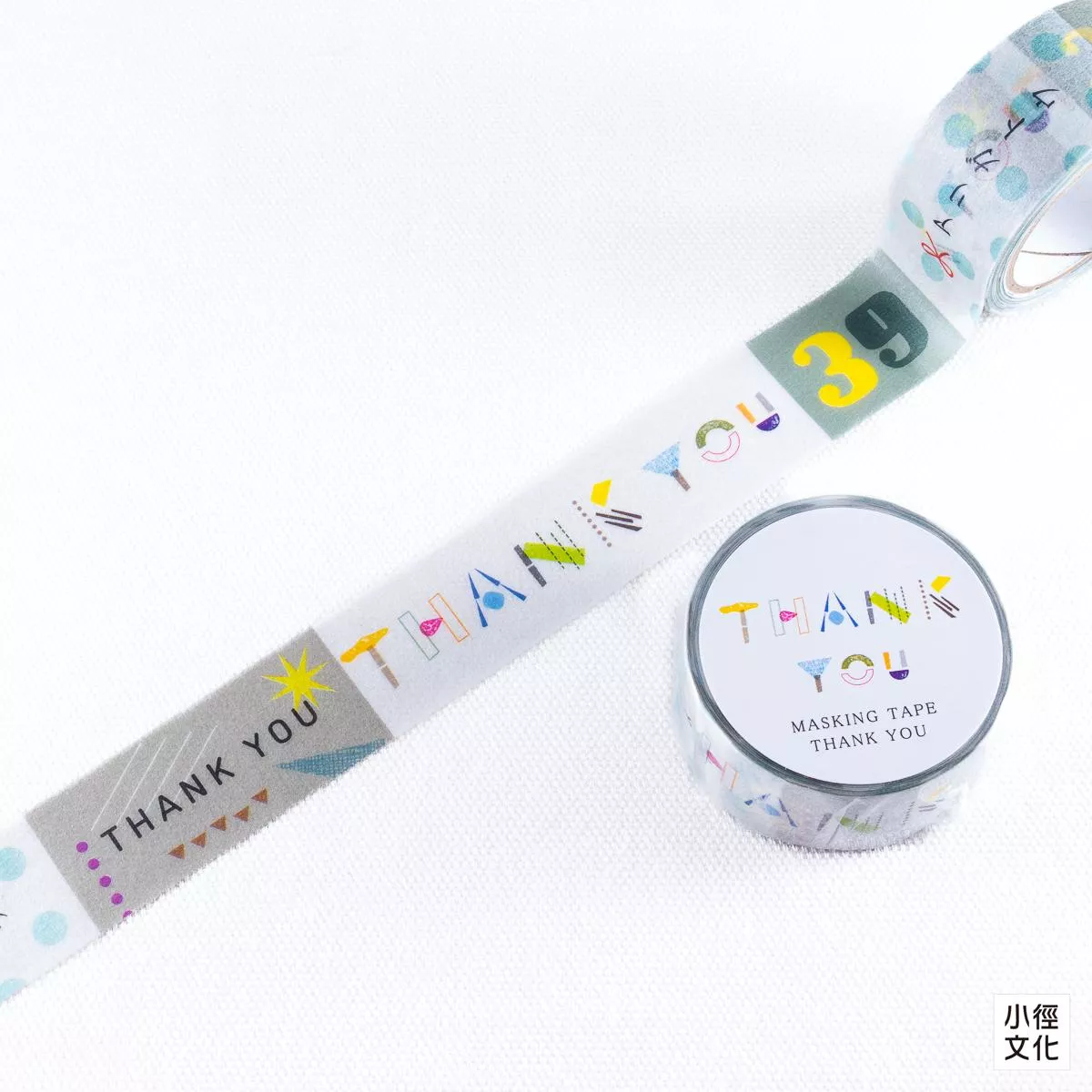 水縞 當店原創 和紙膠帶 - THANK YOU 謝謝你 ( MT-T_5 )