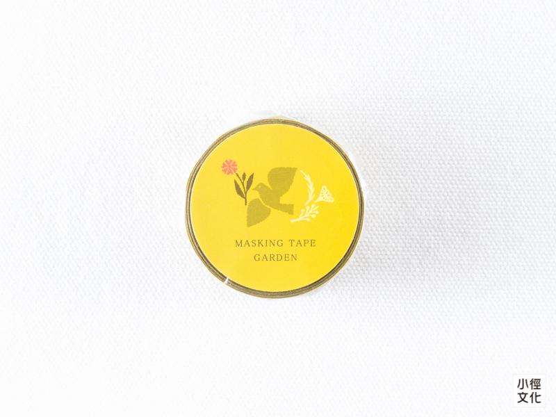 水縞 × 福田利之 聯名和紙膠帶 - 花園鳥 ( MT-G-TO )