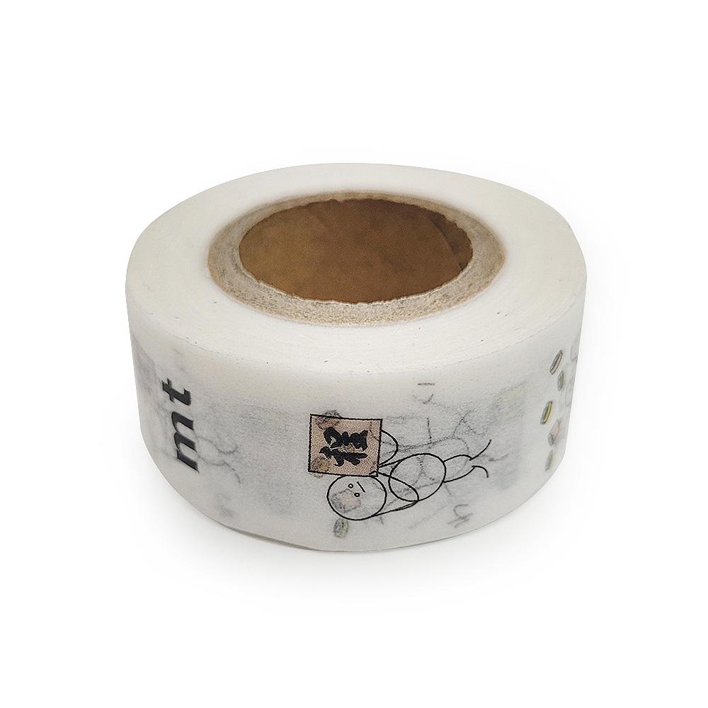 mt lab 扭蛋機限定 LINE貼圖系列 和紙膠帶 ( 隨機出貨 )