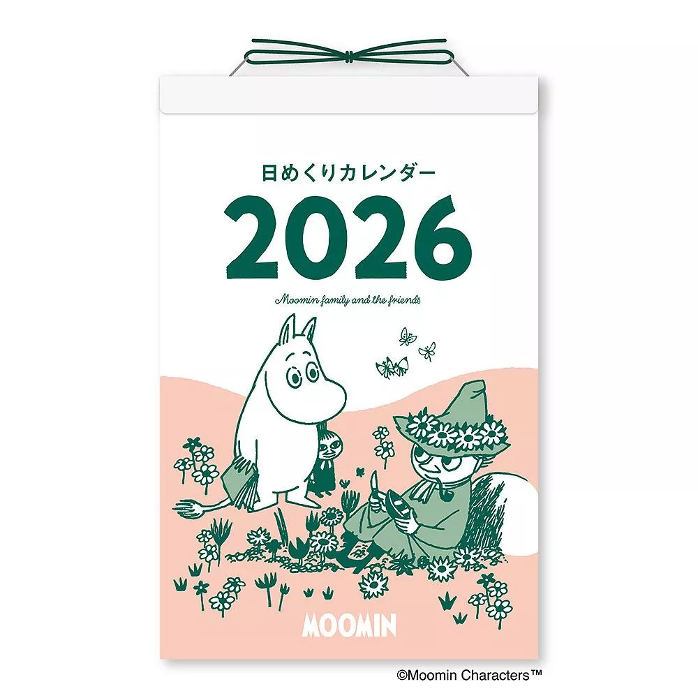 【預購】曆生活 x MOOMIN嚕嚕米 2026年 每日日曆 ( NK-4410 )