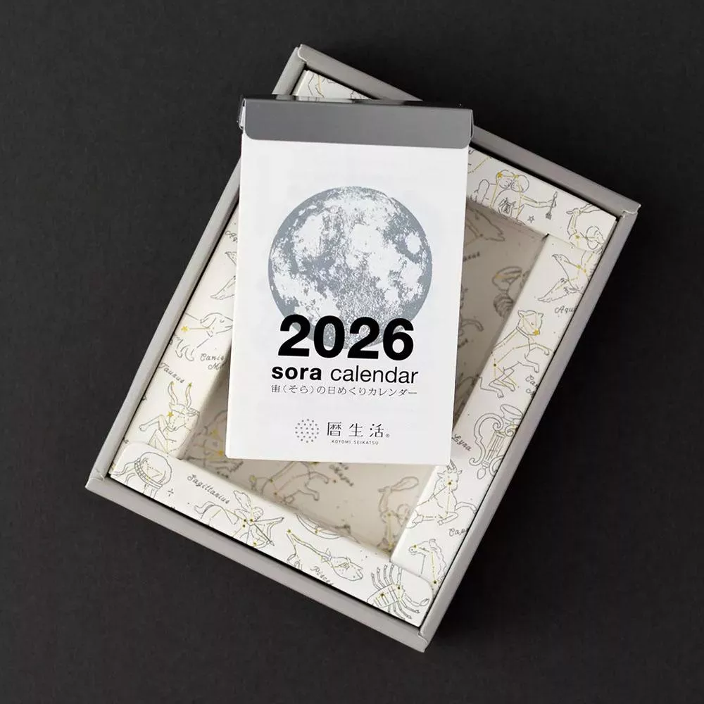 曆生活 2026年 Sora Calendar 桌上型 宇宙日曆 - 小 ( NK-8819 )