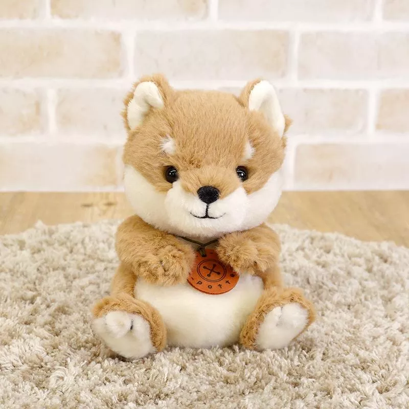 Sun Arrow Potte 絨毛手玉玩偶 - 柴犬 ( K-8204 )