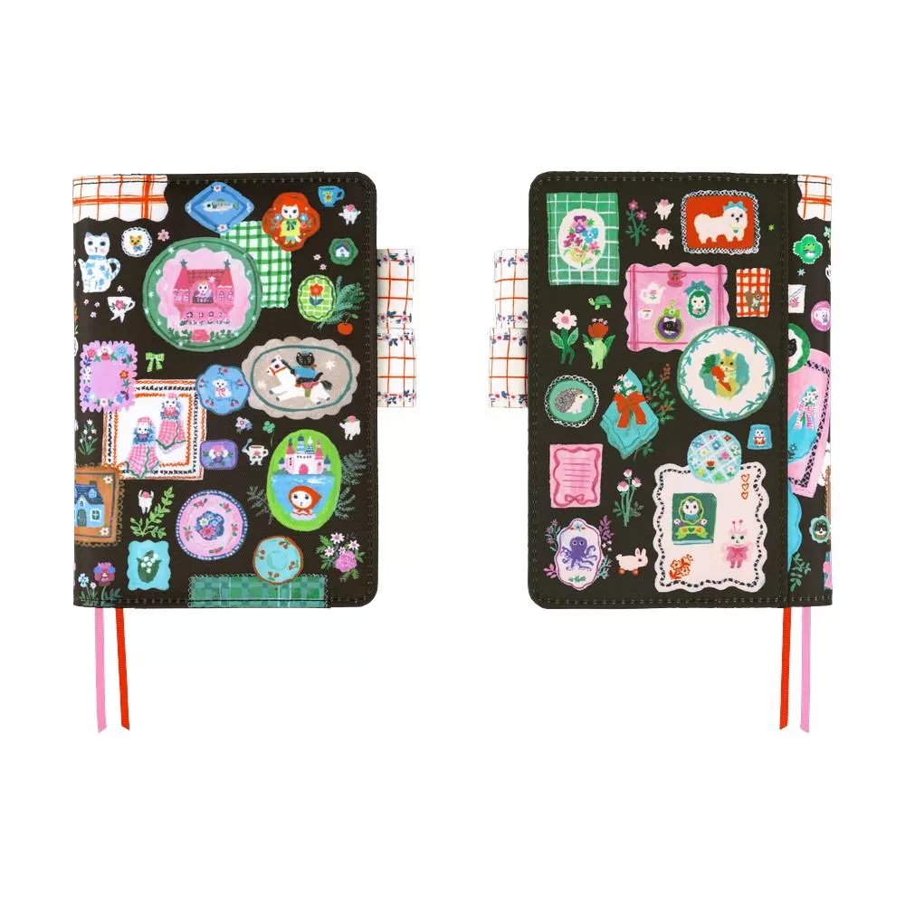 Hobonichi ほぼ日手帳 A6手帳專用書衣 - 北岸由美_白貓的桌飾