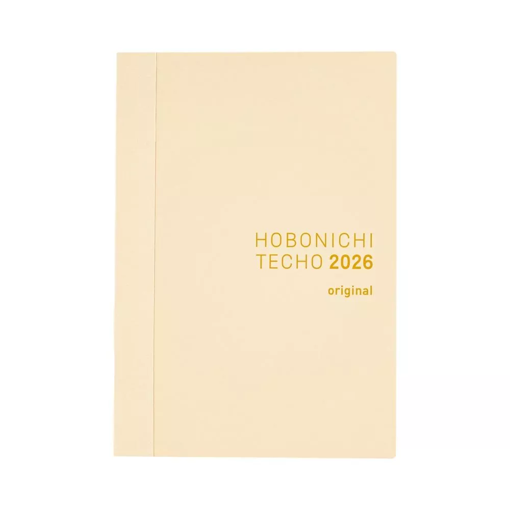 2026 Hobonichi ほぼ日手帳 A6 Original 原書手帳本 英文版 ( 週一開始 )
