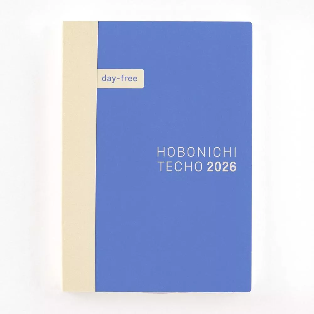 2026 Hobonichi ほぼ日手帳 A6、A5 Day-Free 月記事手帳本 日文版 ( 週一開始 )
