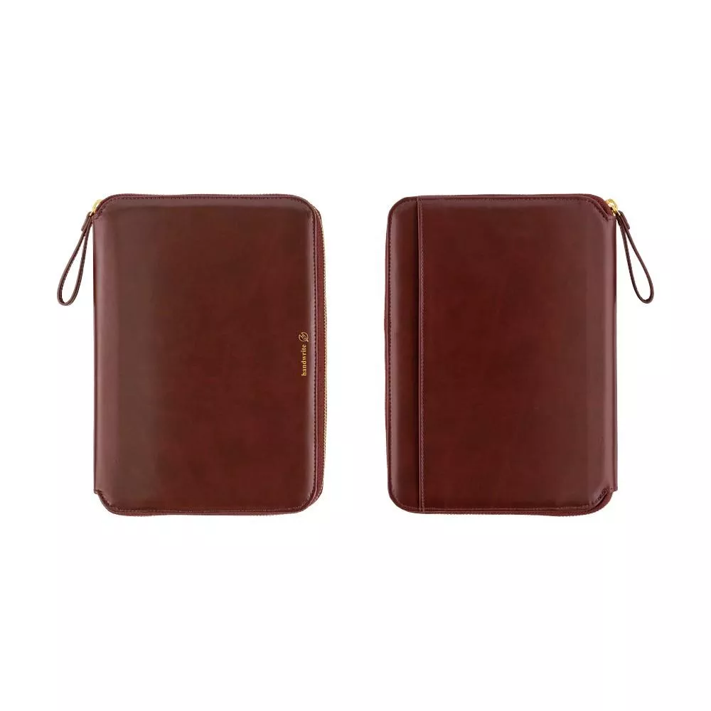 Hobonichi ほぼ日手帳 A6、A5手帳專用 拉鍊式書衣 -  Amarone 阿瑪羅尼