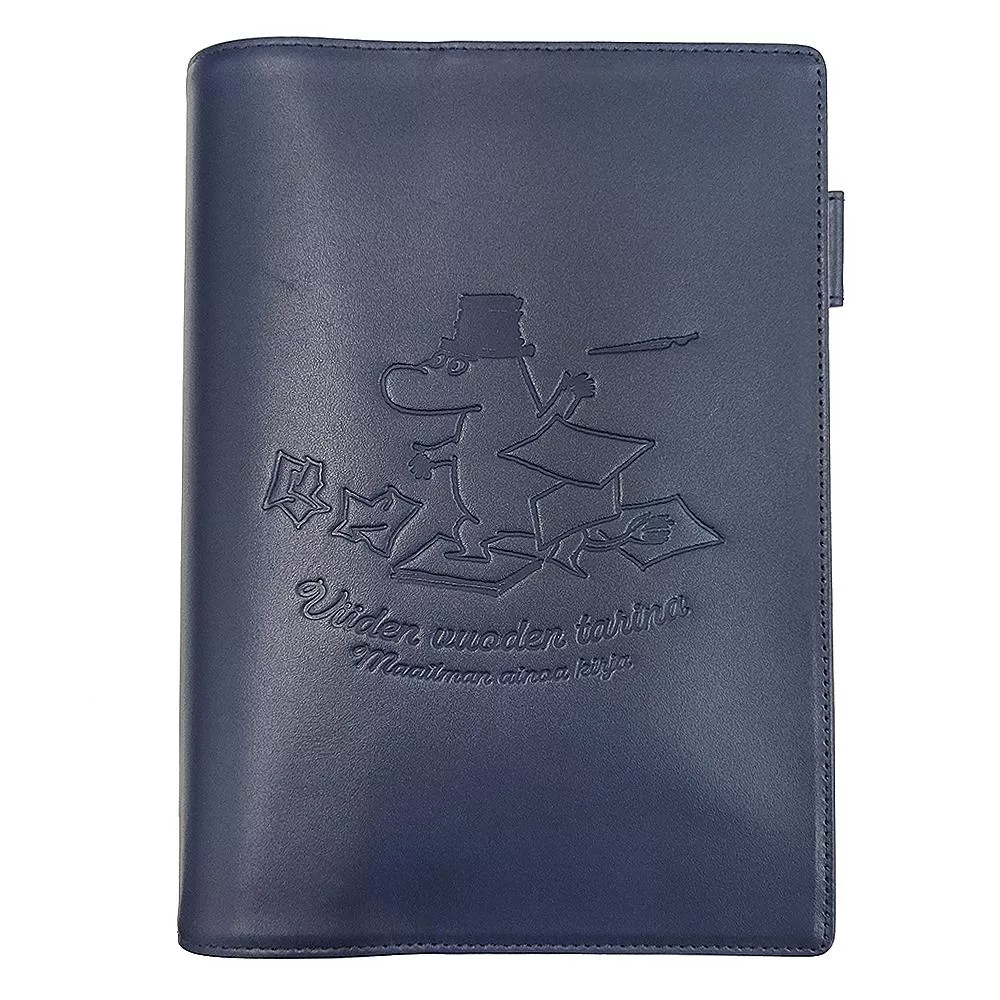 Hobonichi ほぼ日手帳 x Moomin嚕嚕米 五年手帳  A6、A5 專用書衣 皮革款 - 書寫回憶