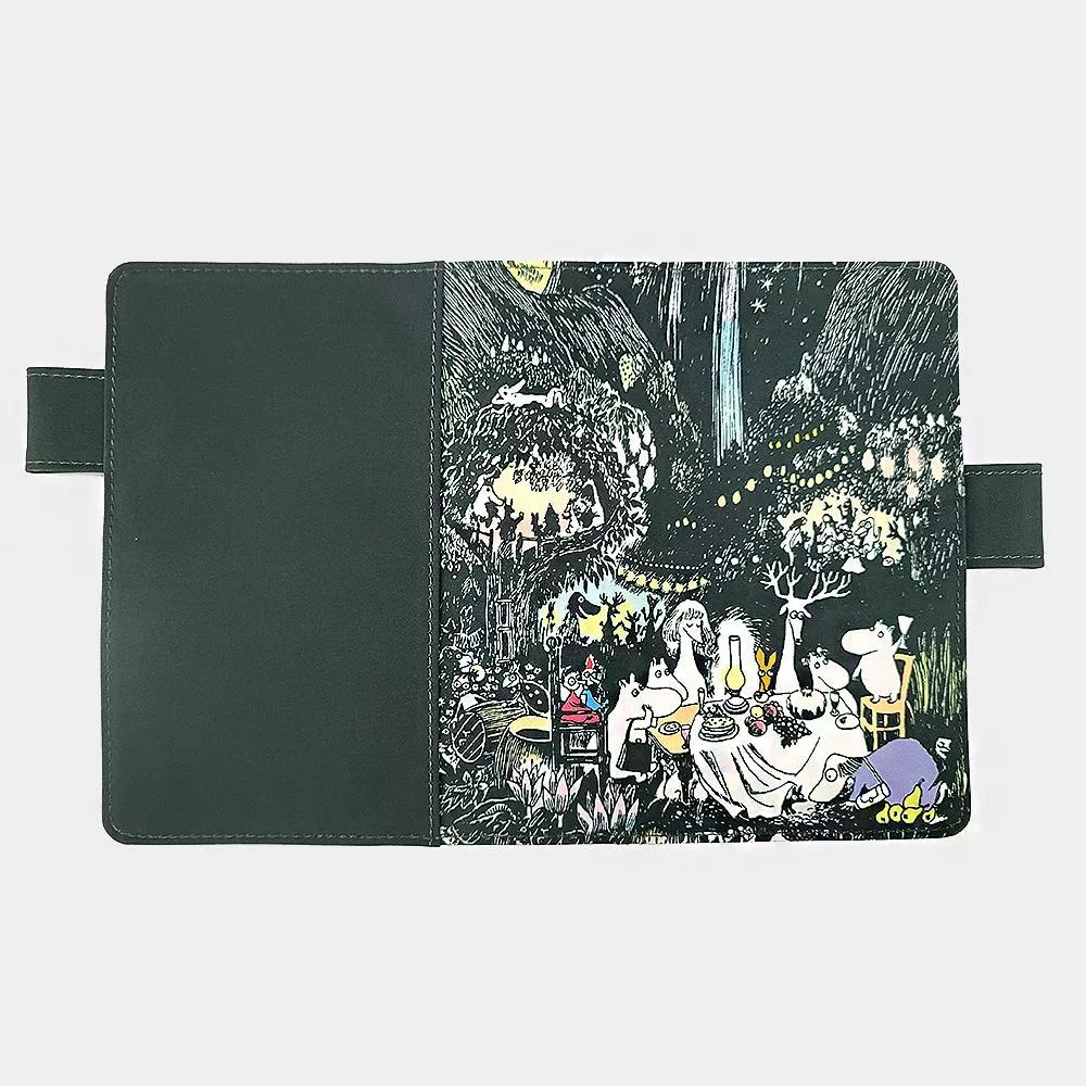 Hobonichi ほぼ日手帳A6、A5手帳專用書衣 Moomin嚕嚕米 - 歡盛派對之夜