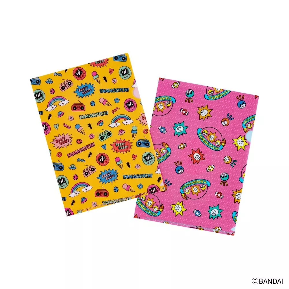 Hobonichi ほぼ日手帳 PP資料夾二件組 A5 - Tamagotchi 塔麻可吉